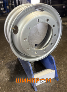 Диск 9.00x22.5 10/335 D281 ET175 M10 18мм WULFRAM Silver