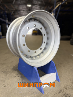 Диск 11.75x22.5 10/335 D281 ET0 M20 16мм WULFRAM Silver