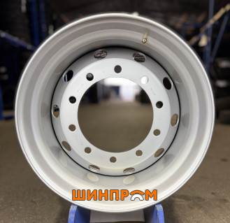 Диск 11.75x22.5 10/335 D281 АККУРАЙД ET0 Серебро (RZB36606OE)