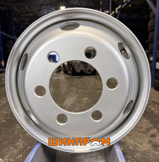 Диск 6.75x17.5 6/225.25 D164 ET135 M6 12мм WULFRAM Silver
