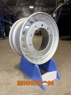 Диск 11.75x22.5 10/335 D281 ET120 M20 16мм WULFRAM Silver