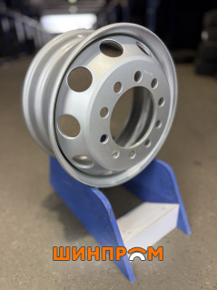 Диск 6.75x17.5 10/225 D176 ET142 M10 12мм WULFRAM Silver